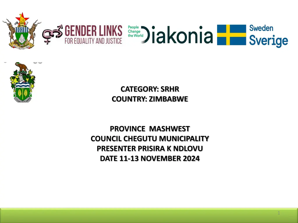 category srhr country zimbabwe