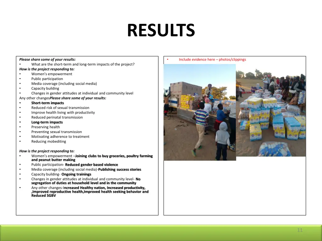 results