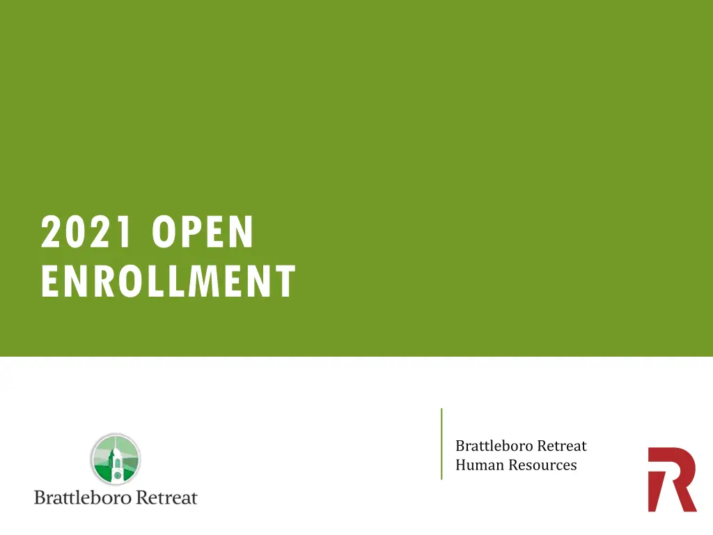 2021 open enrollment