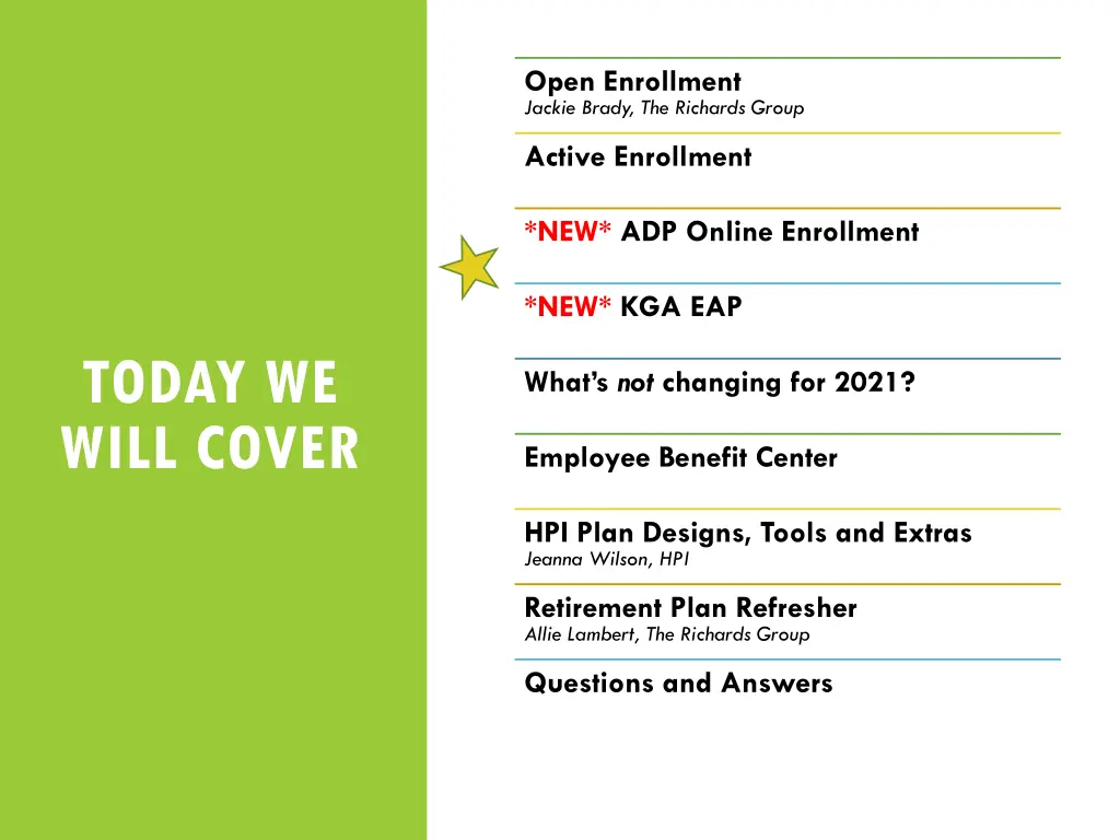 open enrollment jackie brady the richards group