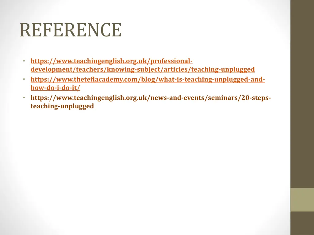reference