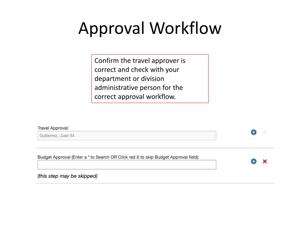 approval workflow