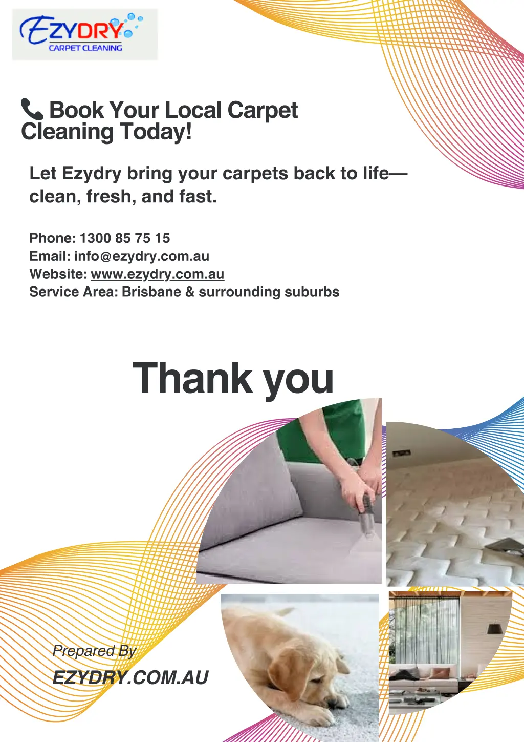 book your local carpet cleaning today