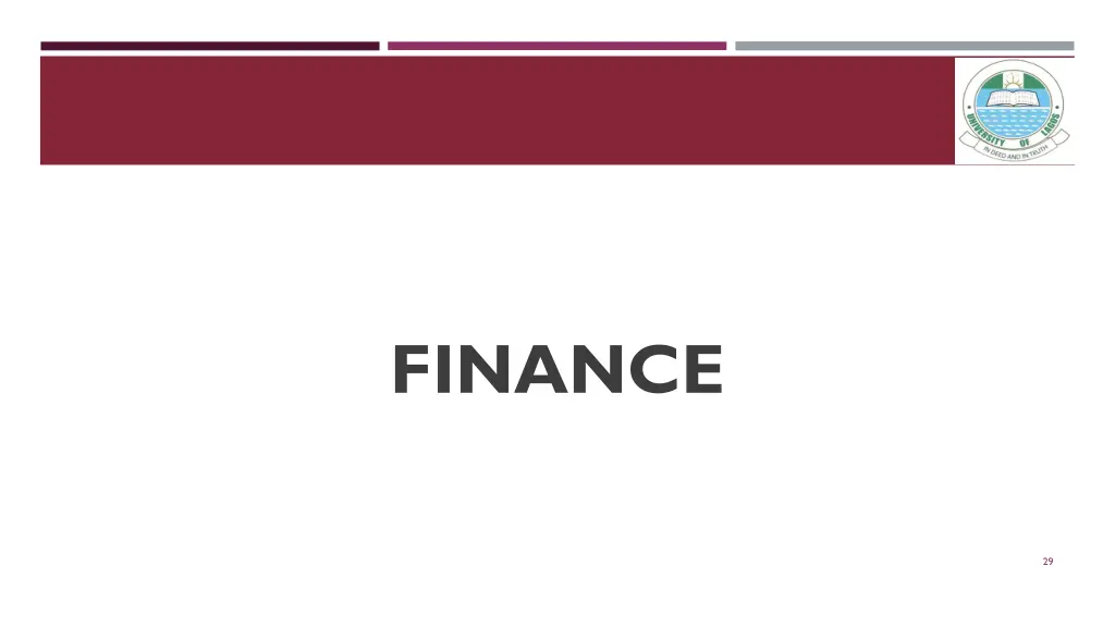finance