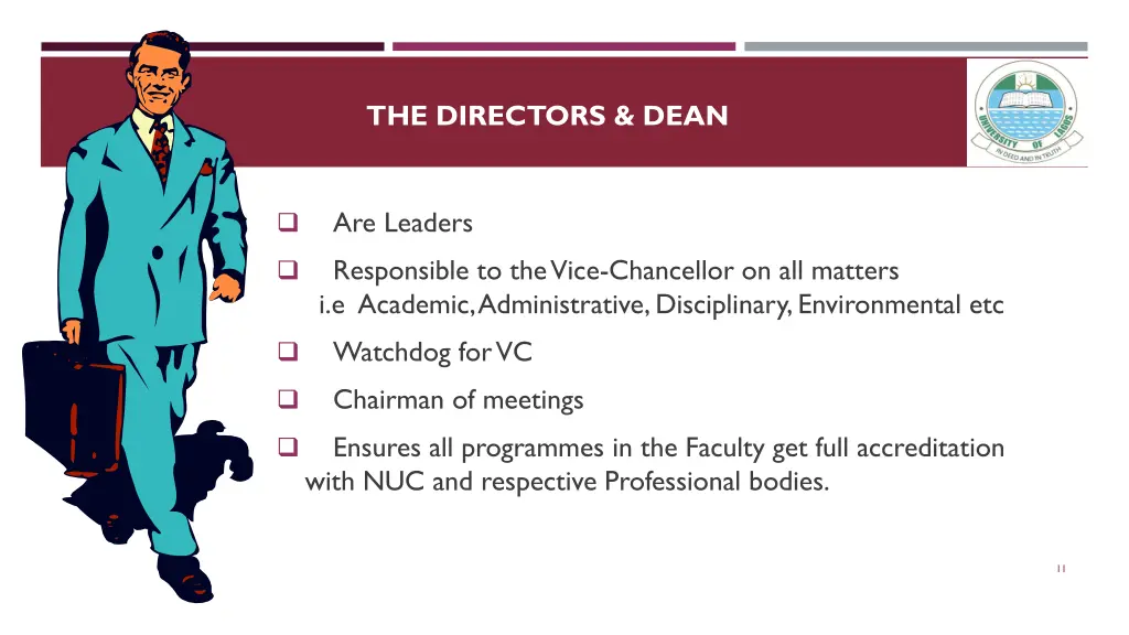 the directors dean