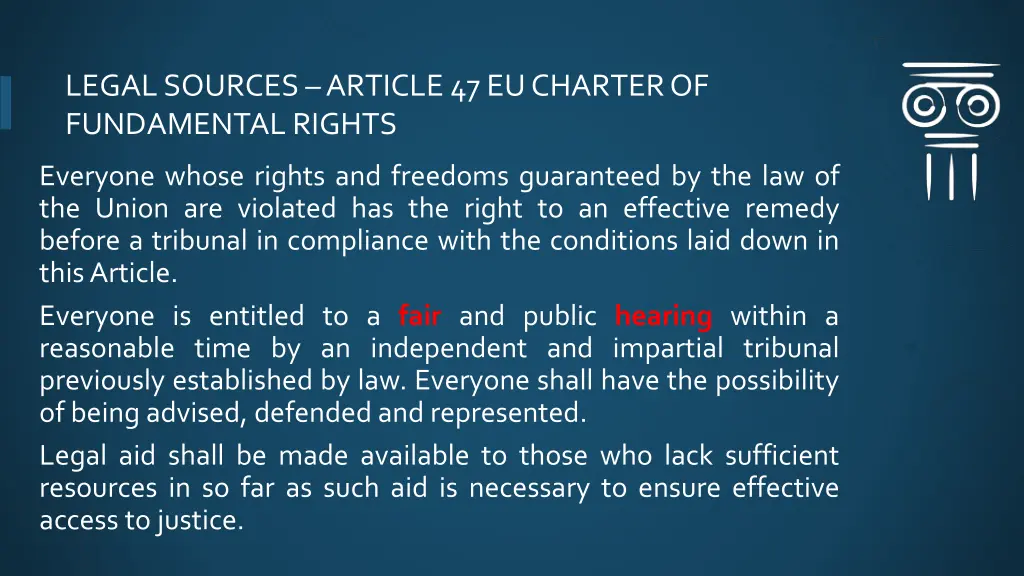 legalsources article47 eu charter