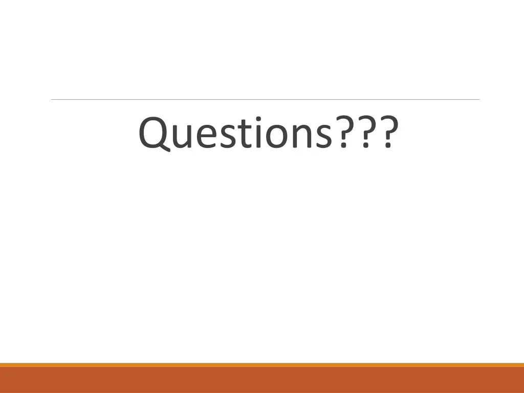 questions