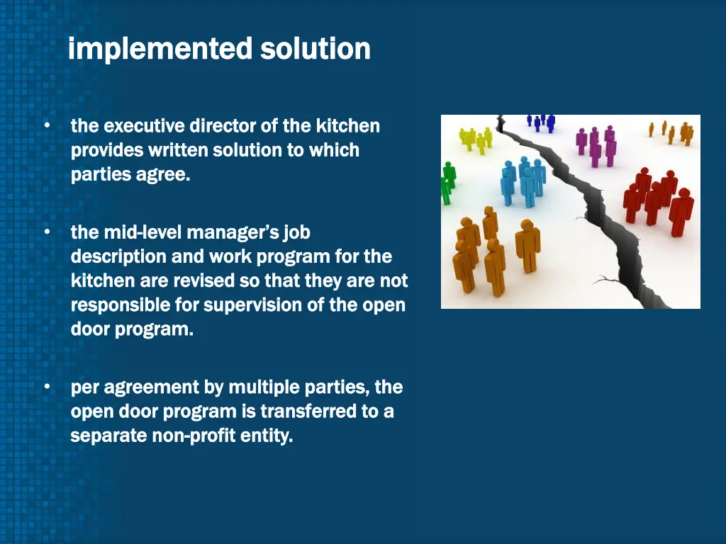 i implemented solution mplemented solution 3