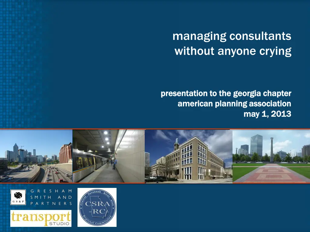 managing consultants without anyone crying