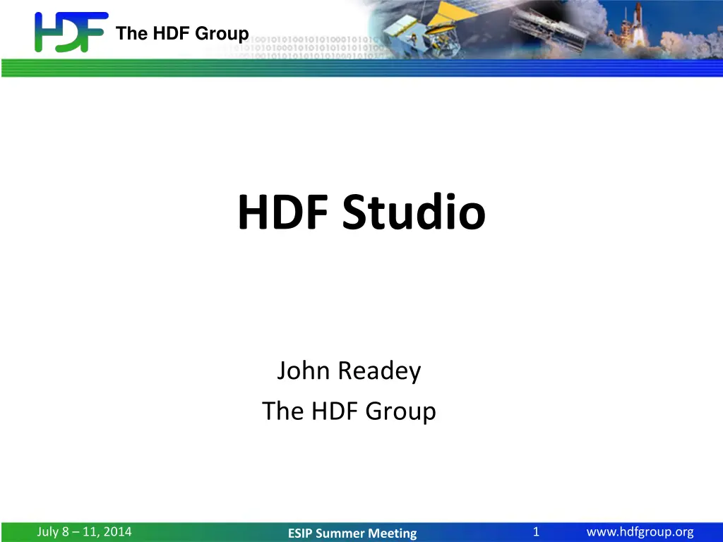 the hdf group