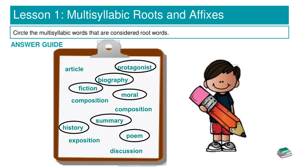 lesson 1 multisyllabic roots and affixes 1