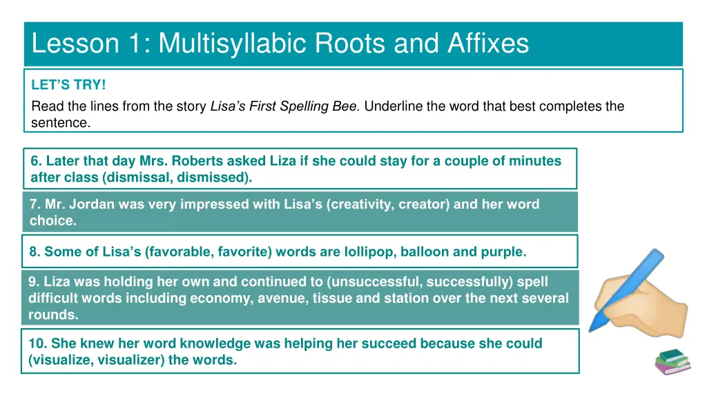 lesson 1 multisyllabic roots and affixes 5