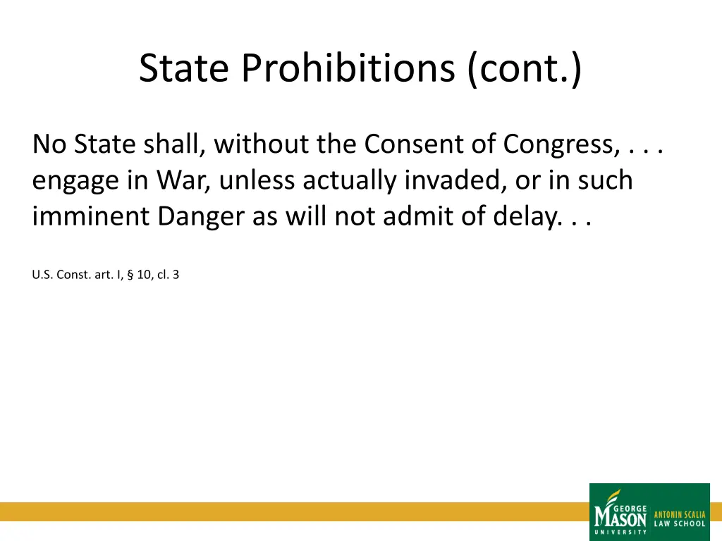 state prohibitions cont 1