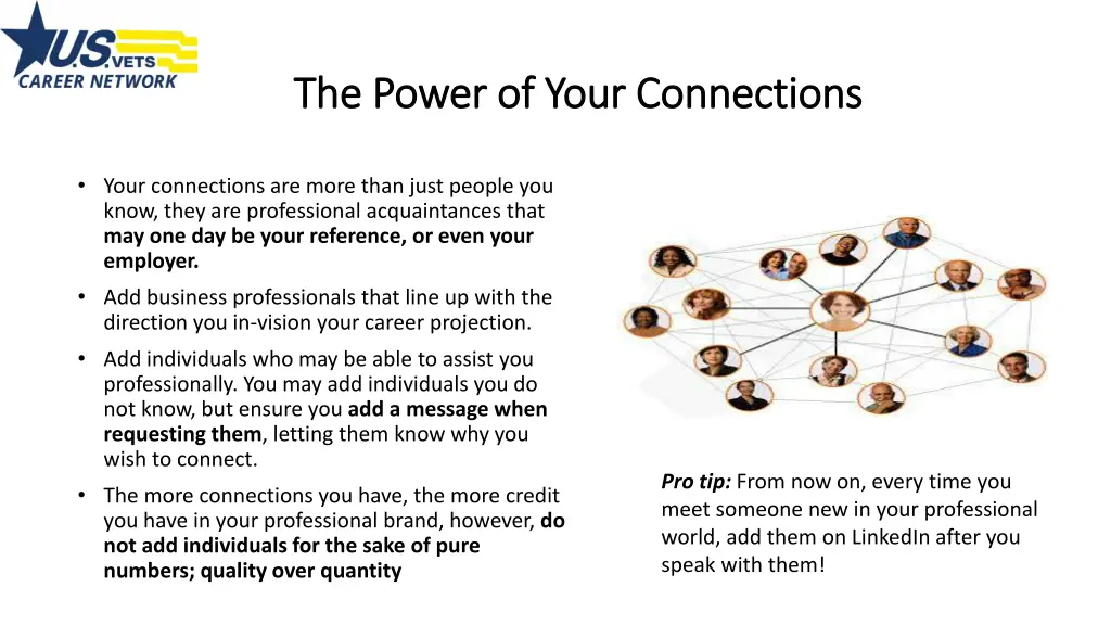the power of your connections the power of your