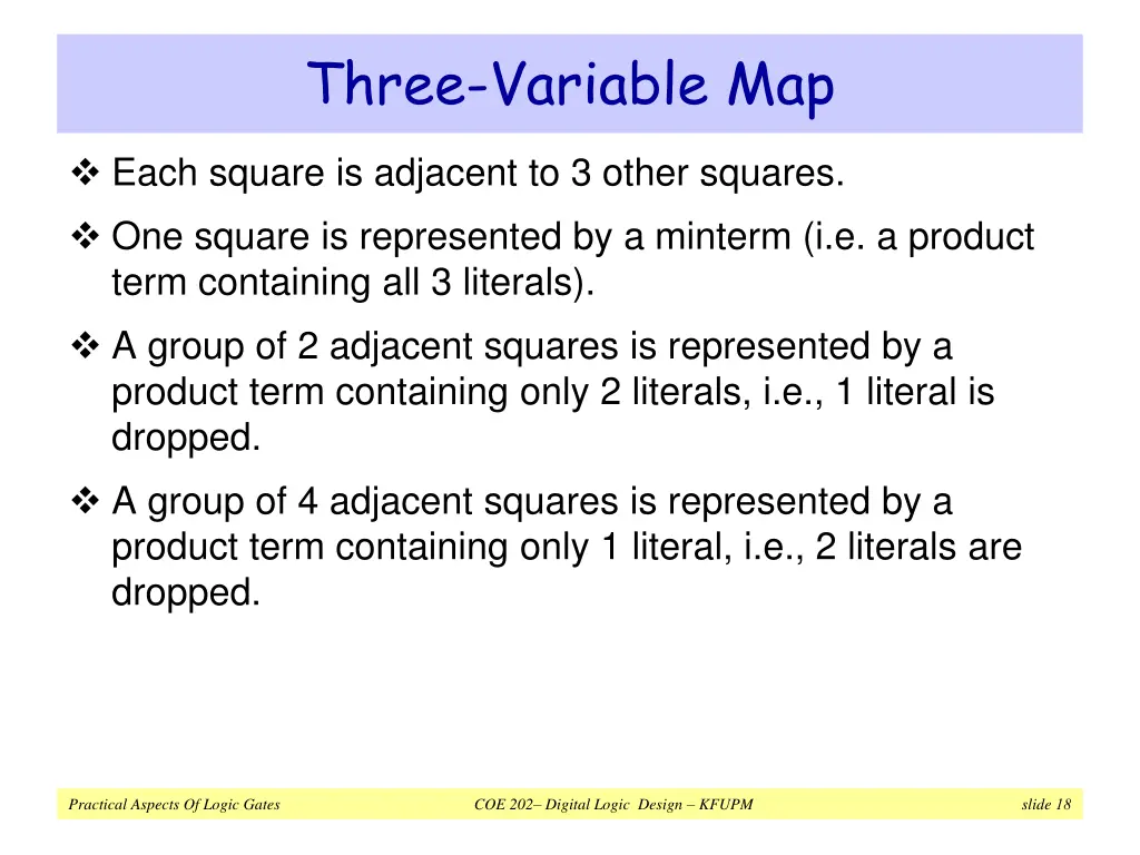 three variable map 2