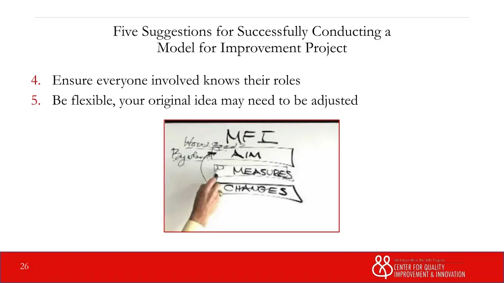 five suggestions for successfully conducting 1