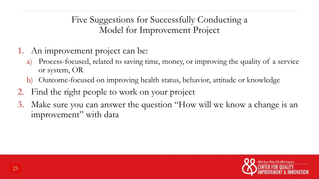 five suggestions for successfully conducting