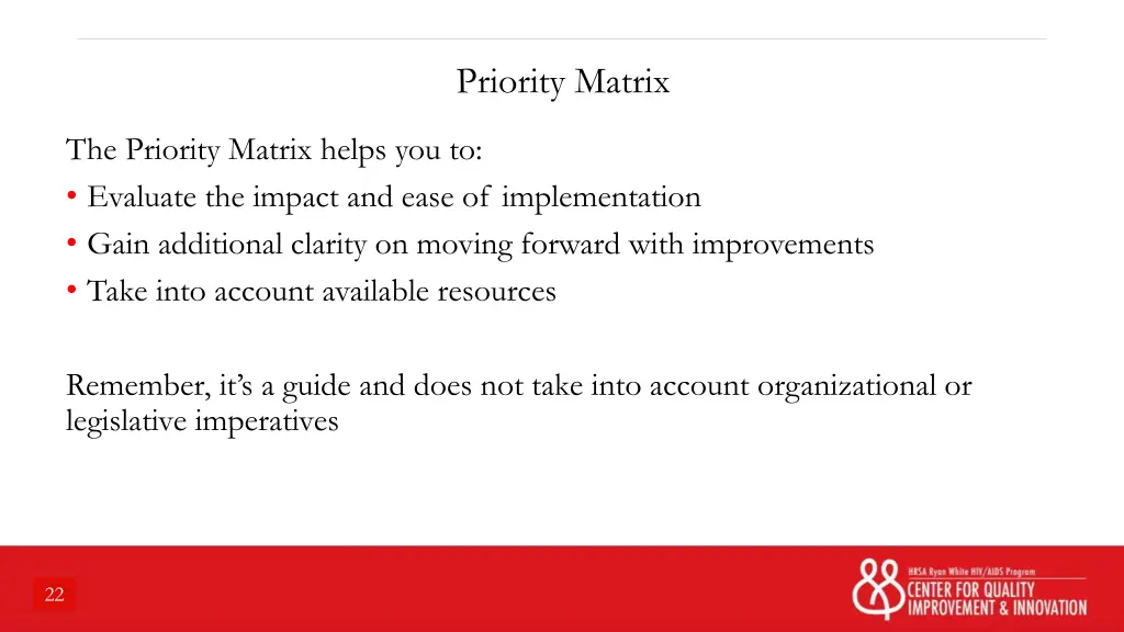priority matrix
