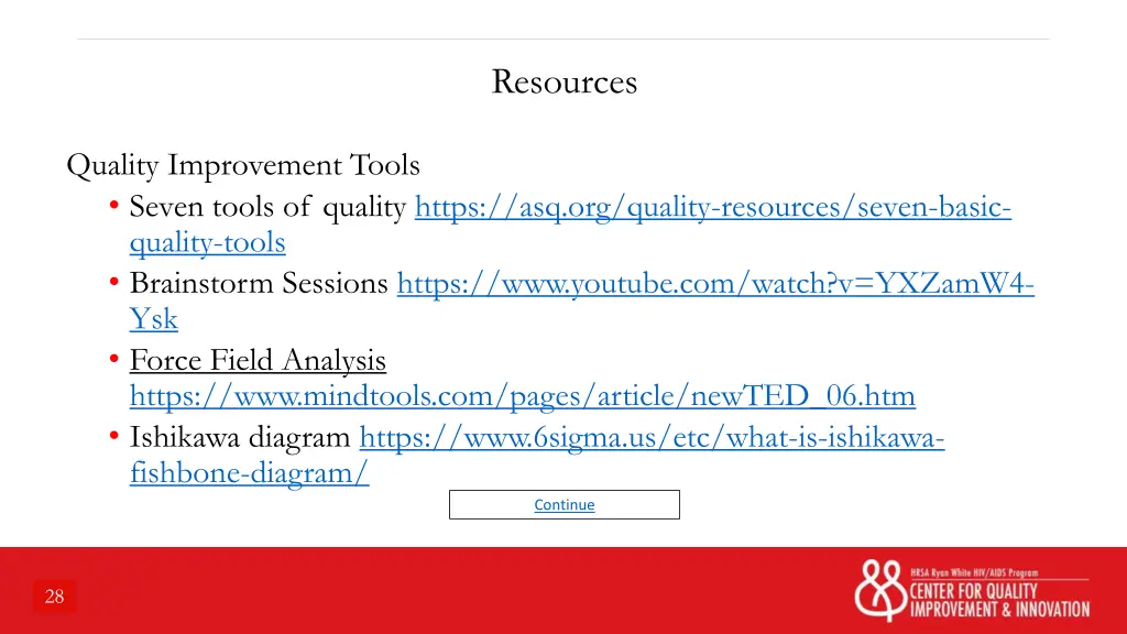 resources