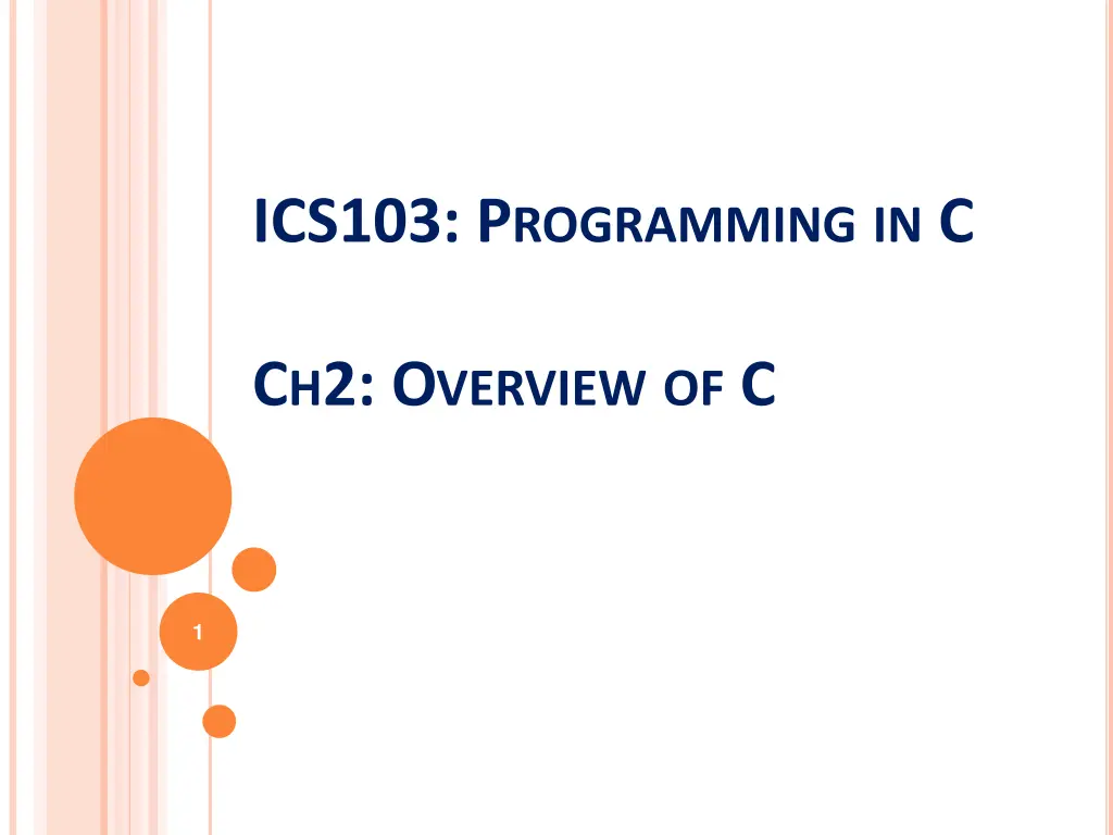 ics103 p rogramming in c