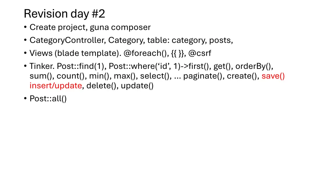 revision day 2 create project guna composer