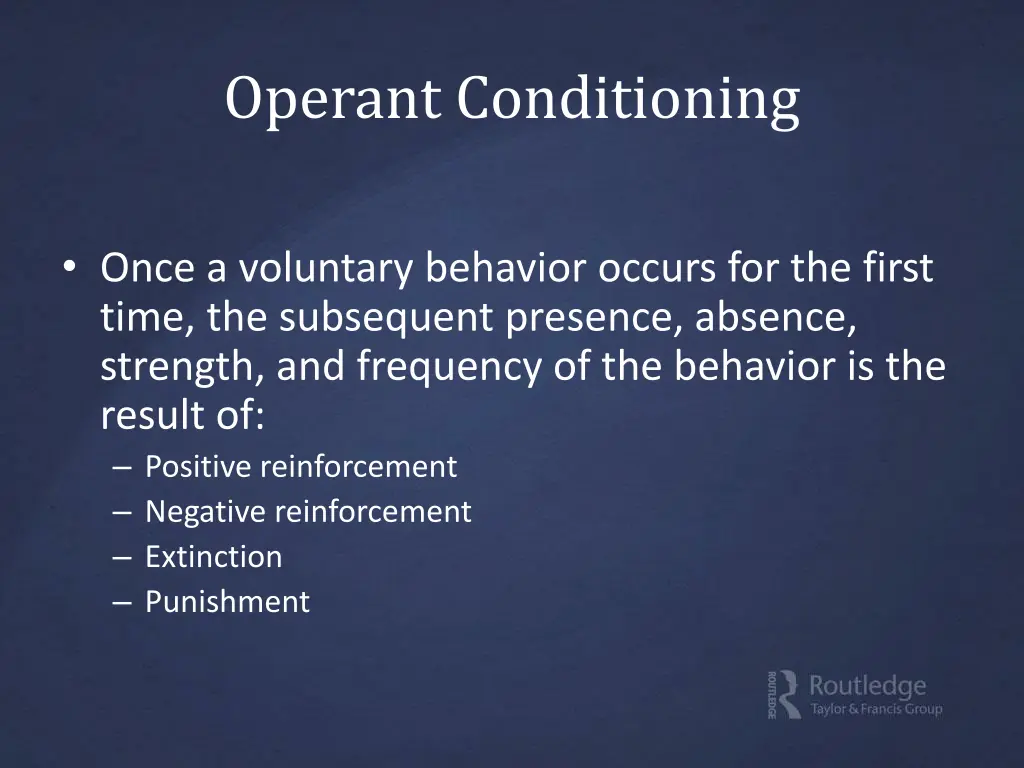 operant conditioning 1