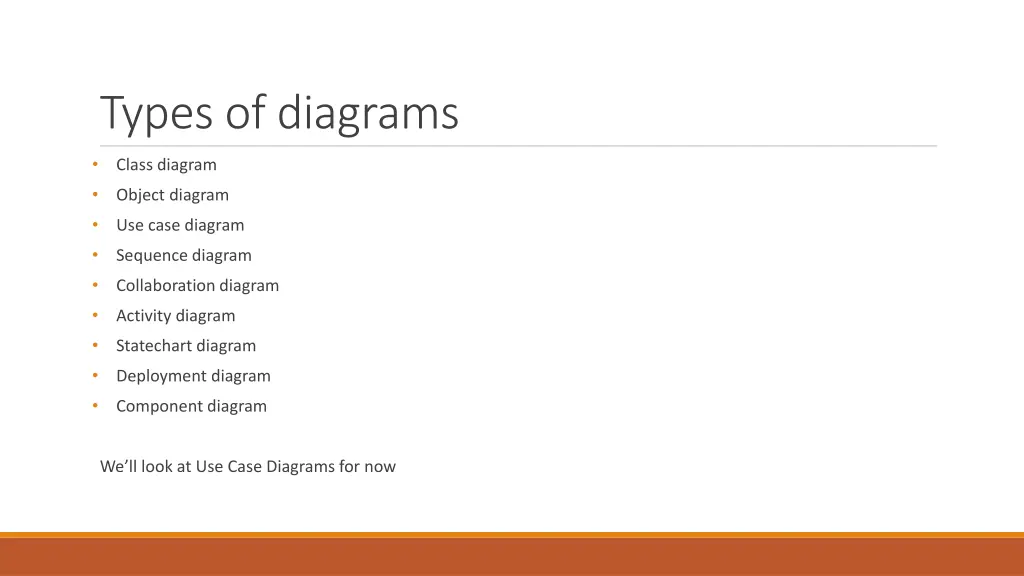 types of diagrams
