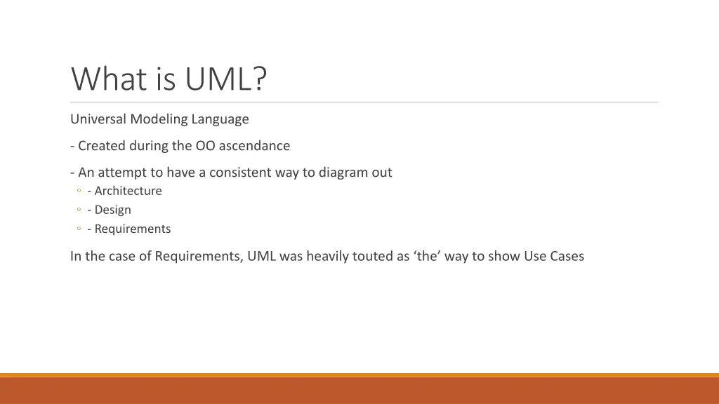 what is uml