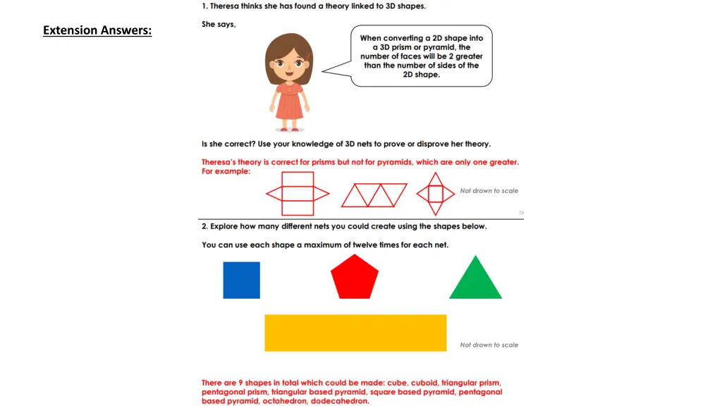 extension answers