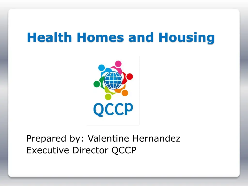 health homes and housing