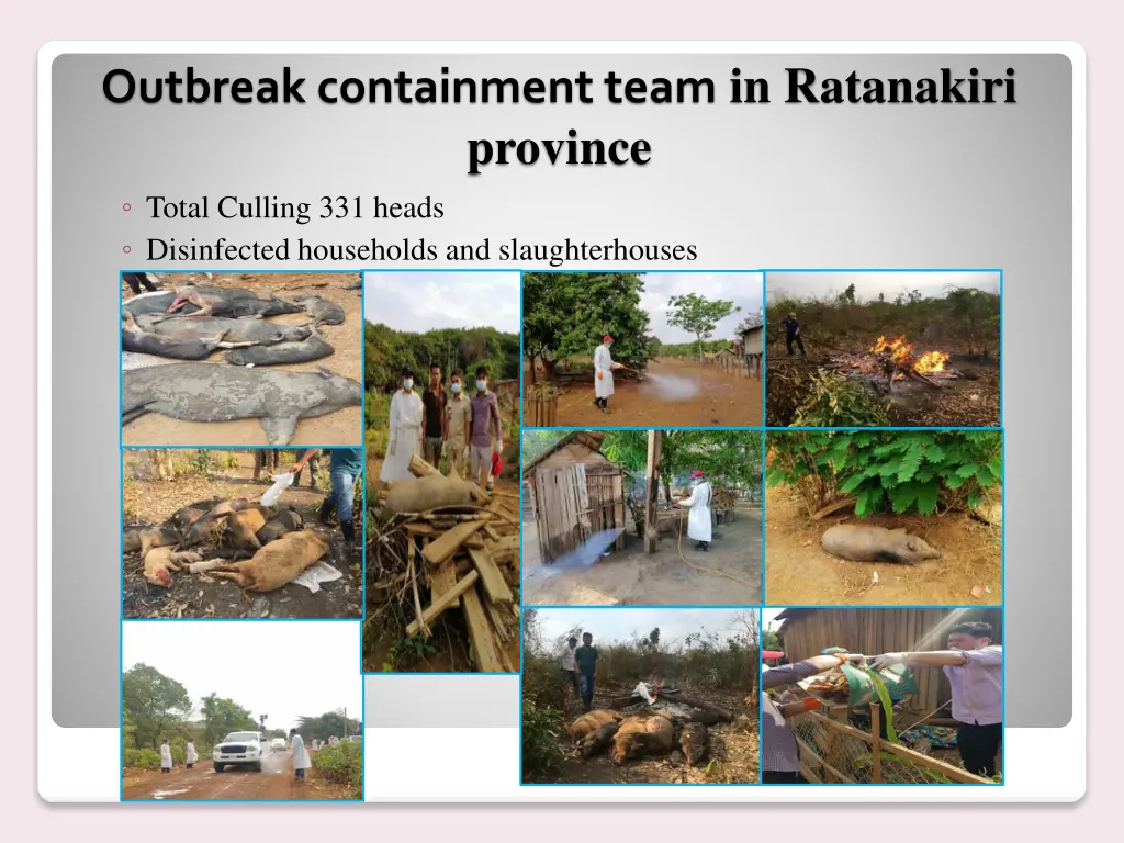 outbreak containment team in ratanakiri province
