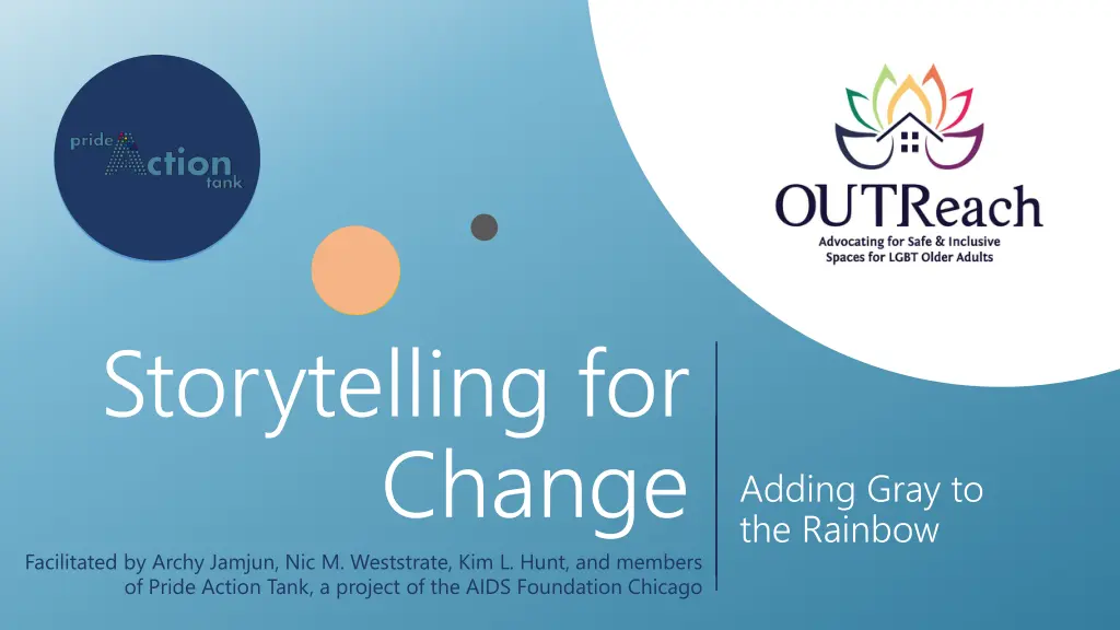 storytelling for change facilitated by archy