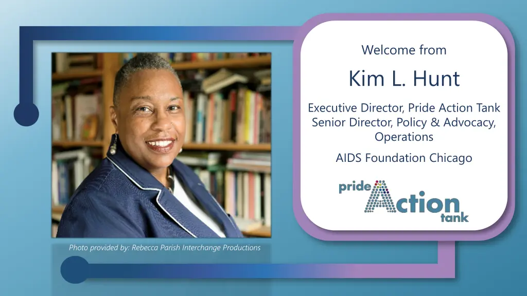 welcome from kim l hunt