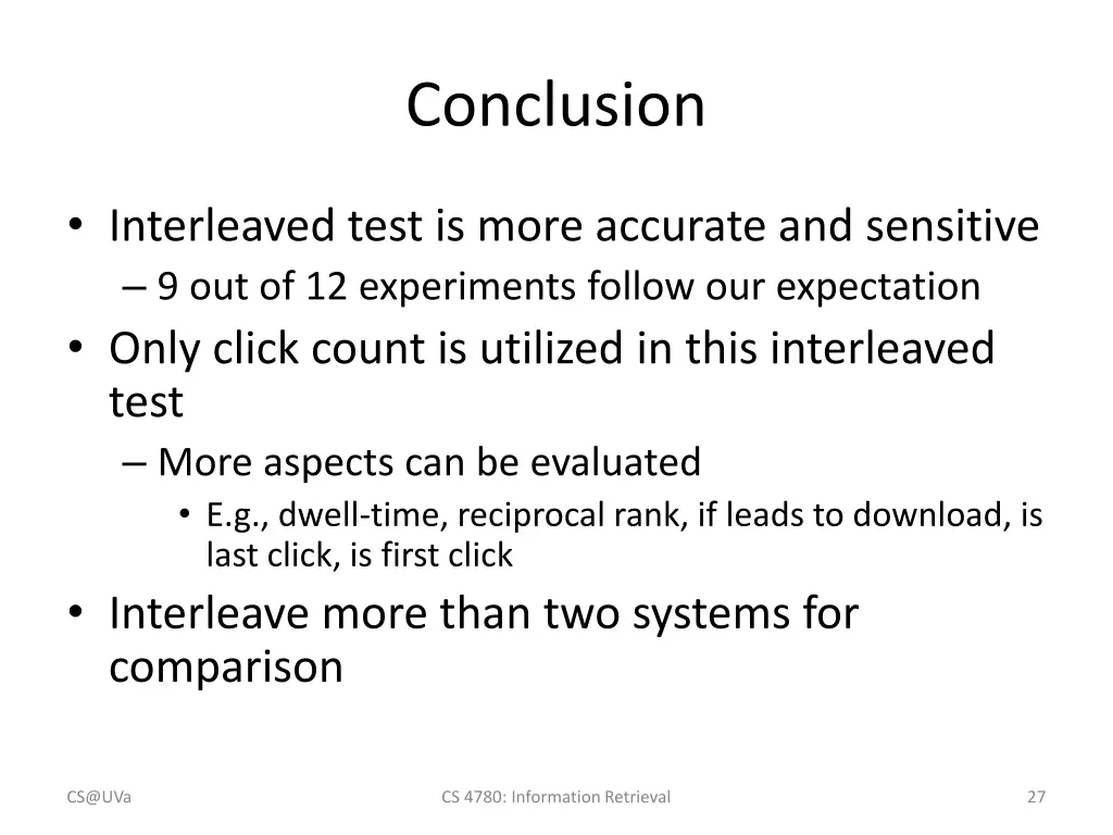 conclusion