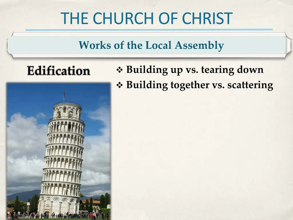 the church of christ 10