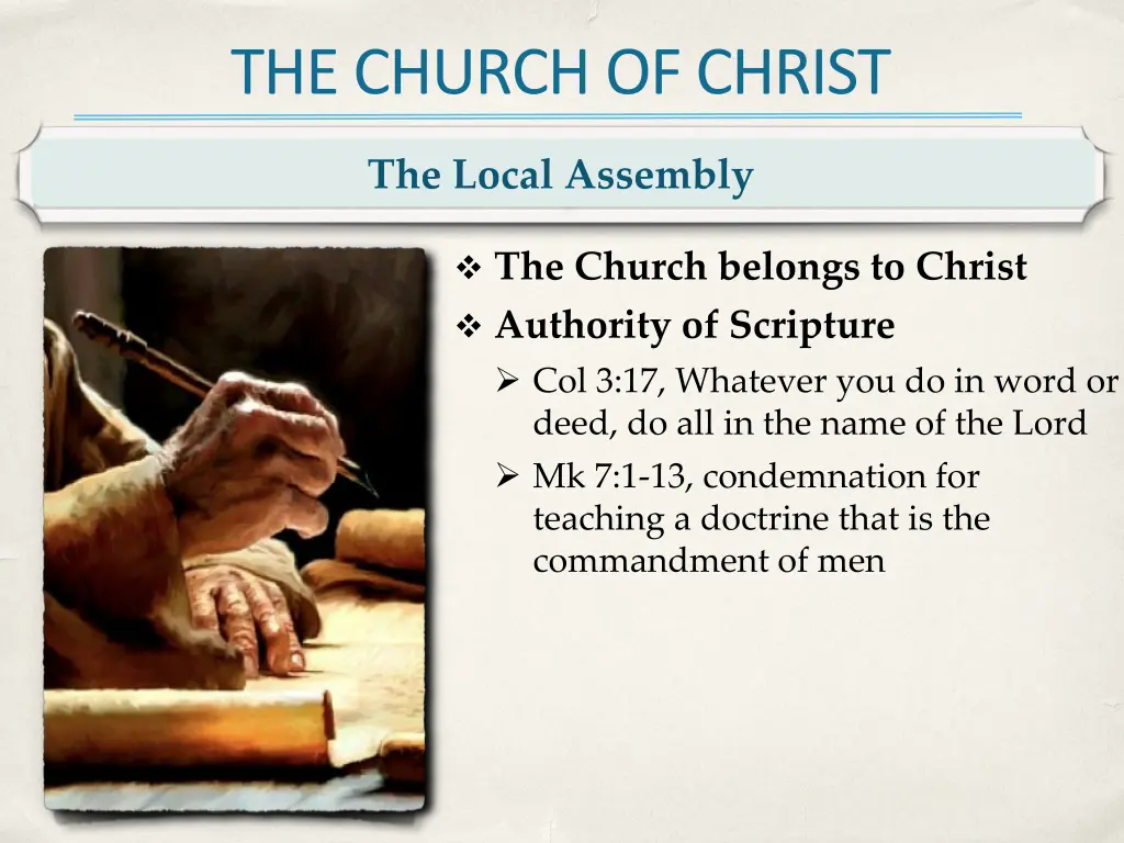 the church of christ 2