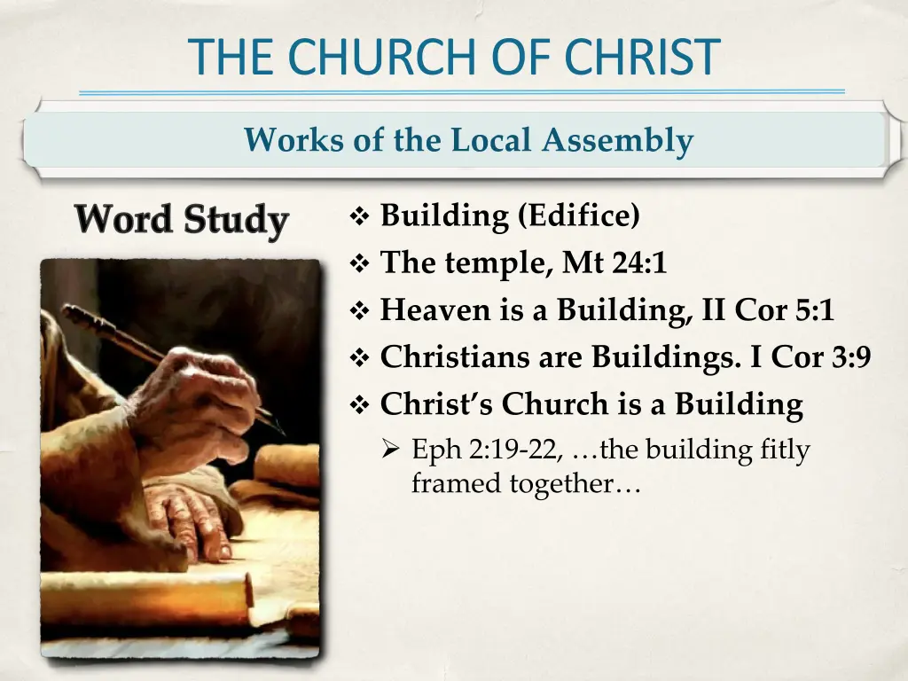 the church of christ 9