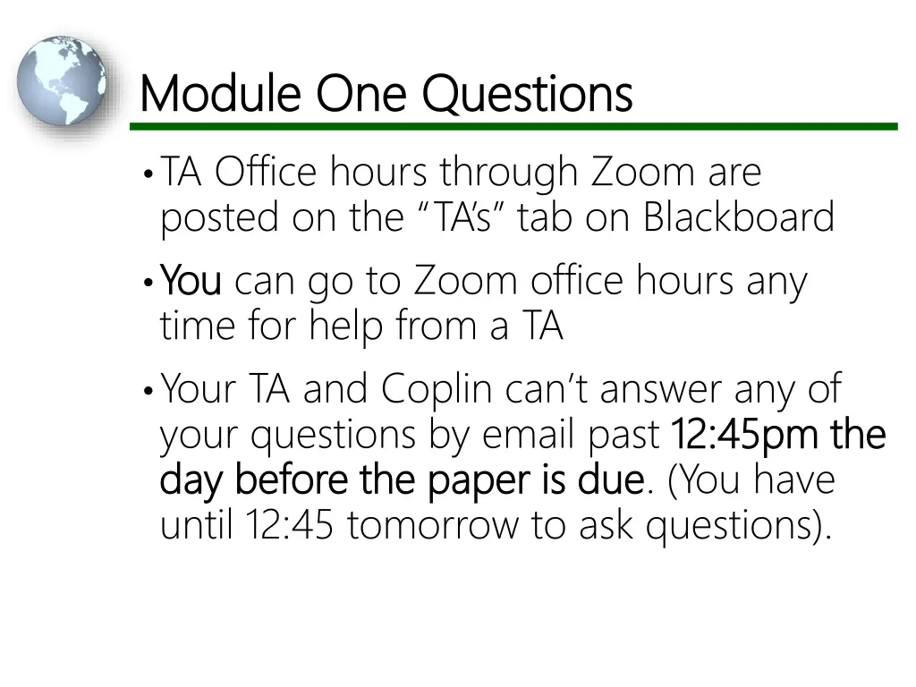 module one questions module one questions