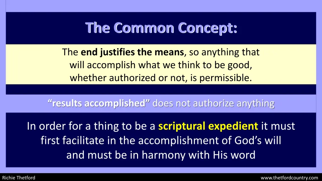 the common concept