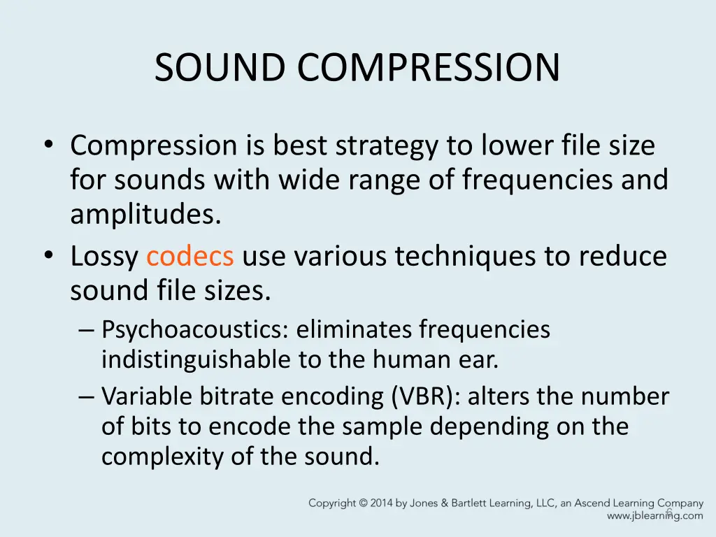 sound compression