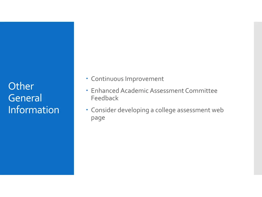 continuous improvement