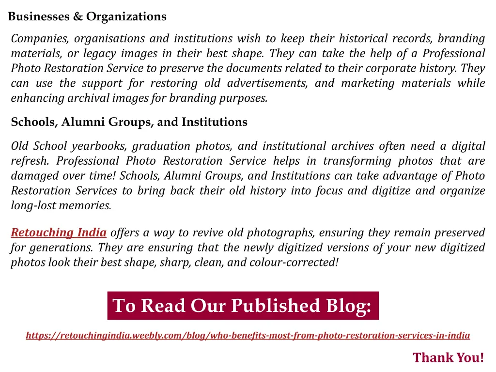 businesses organizations