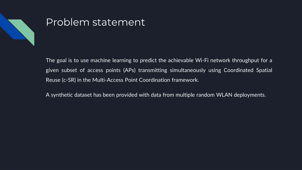 problem statement