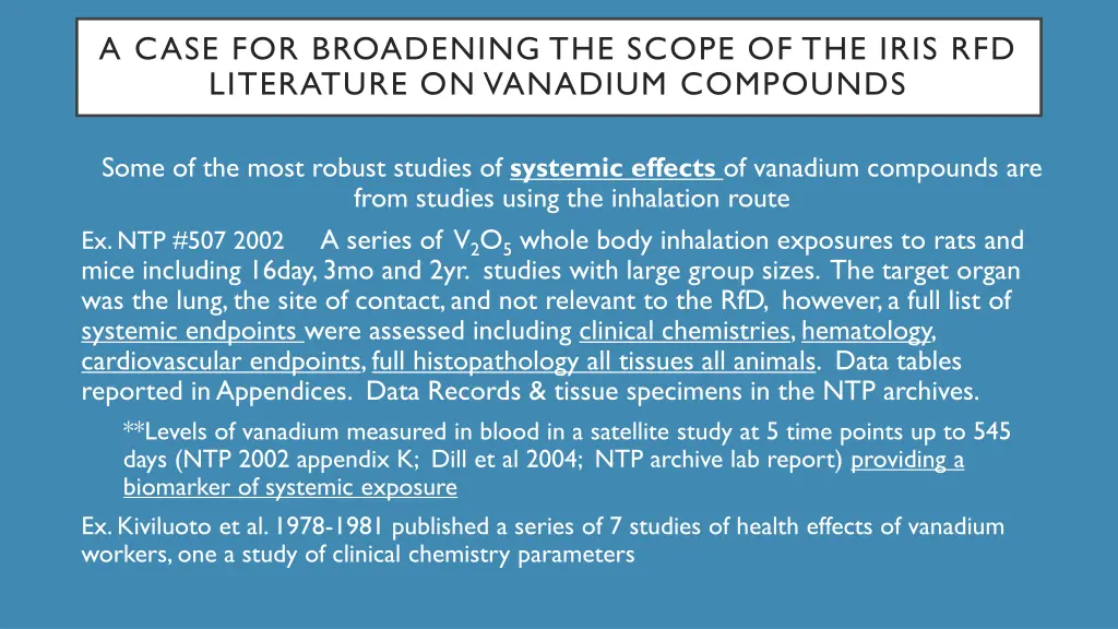 a case for broadening the scope of the iris 1