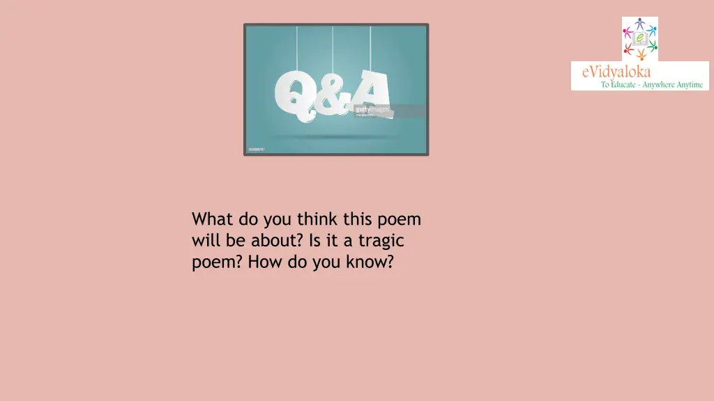 what do you think this poem will be about