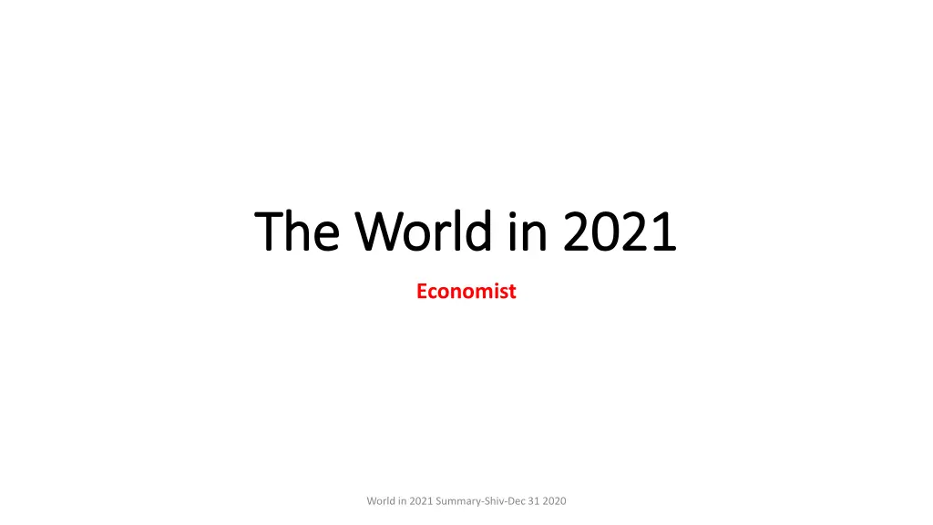 the world in 2021 the world in 2021
