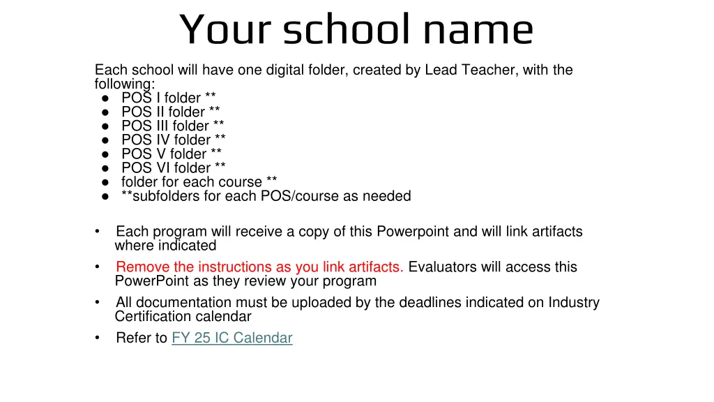 your school name