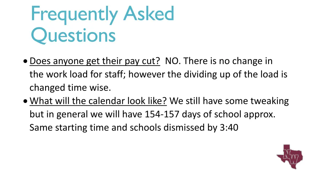 frequently asked questions 4