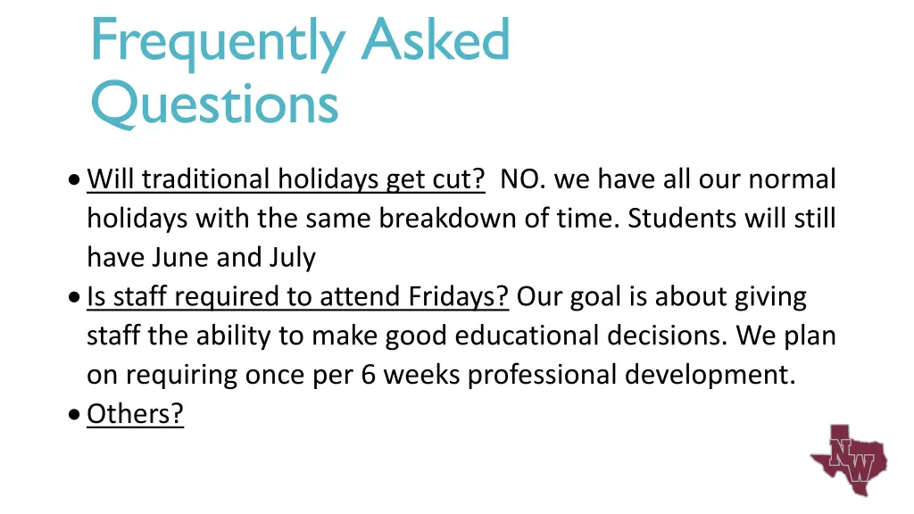 frequently asked questions 5