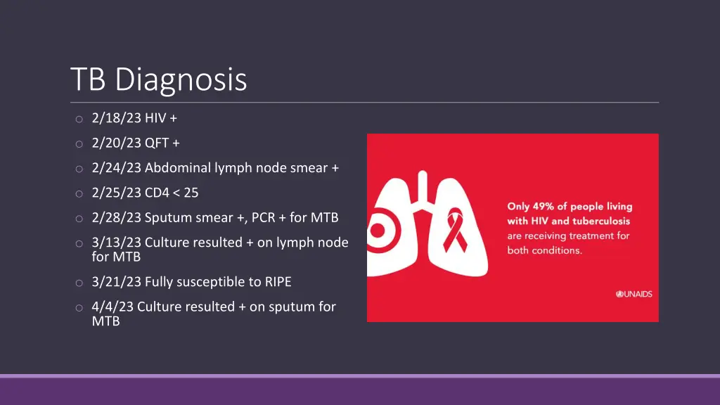 tb diagnosis